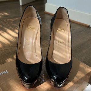 Christian Louboutin Bianca 140 Patent Calf Size 39.5